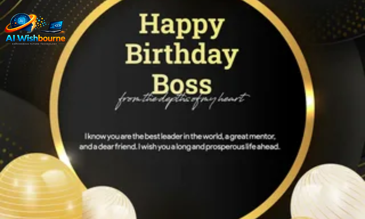 Birthday Wishes For Boss
