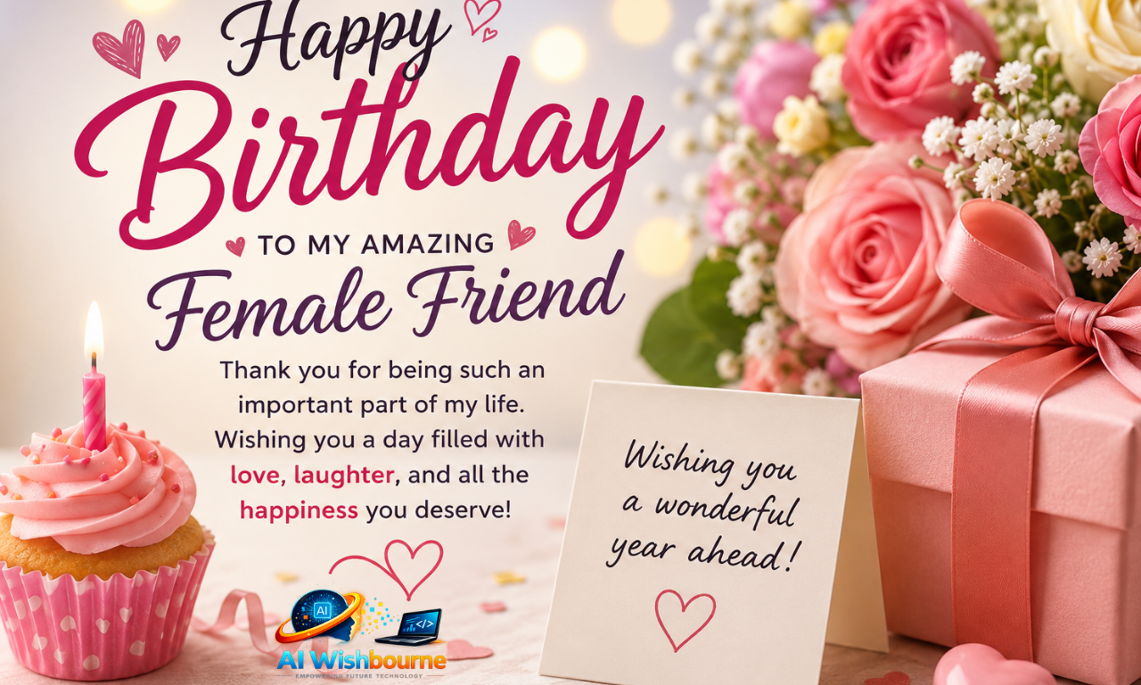 Birthday Wishes For Female Friends