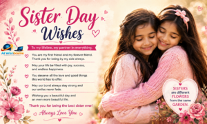 Sister Day Wishes
