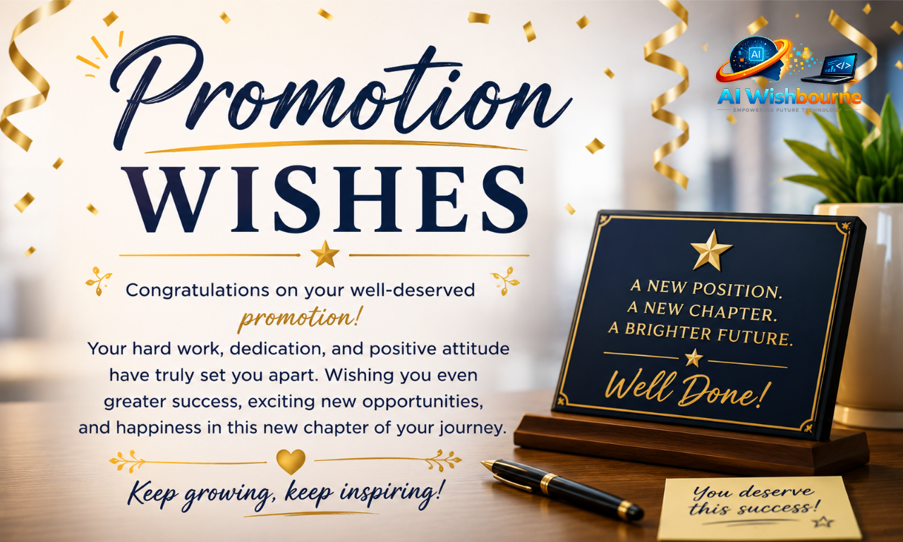 Promotion Wishes: